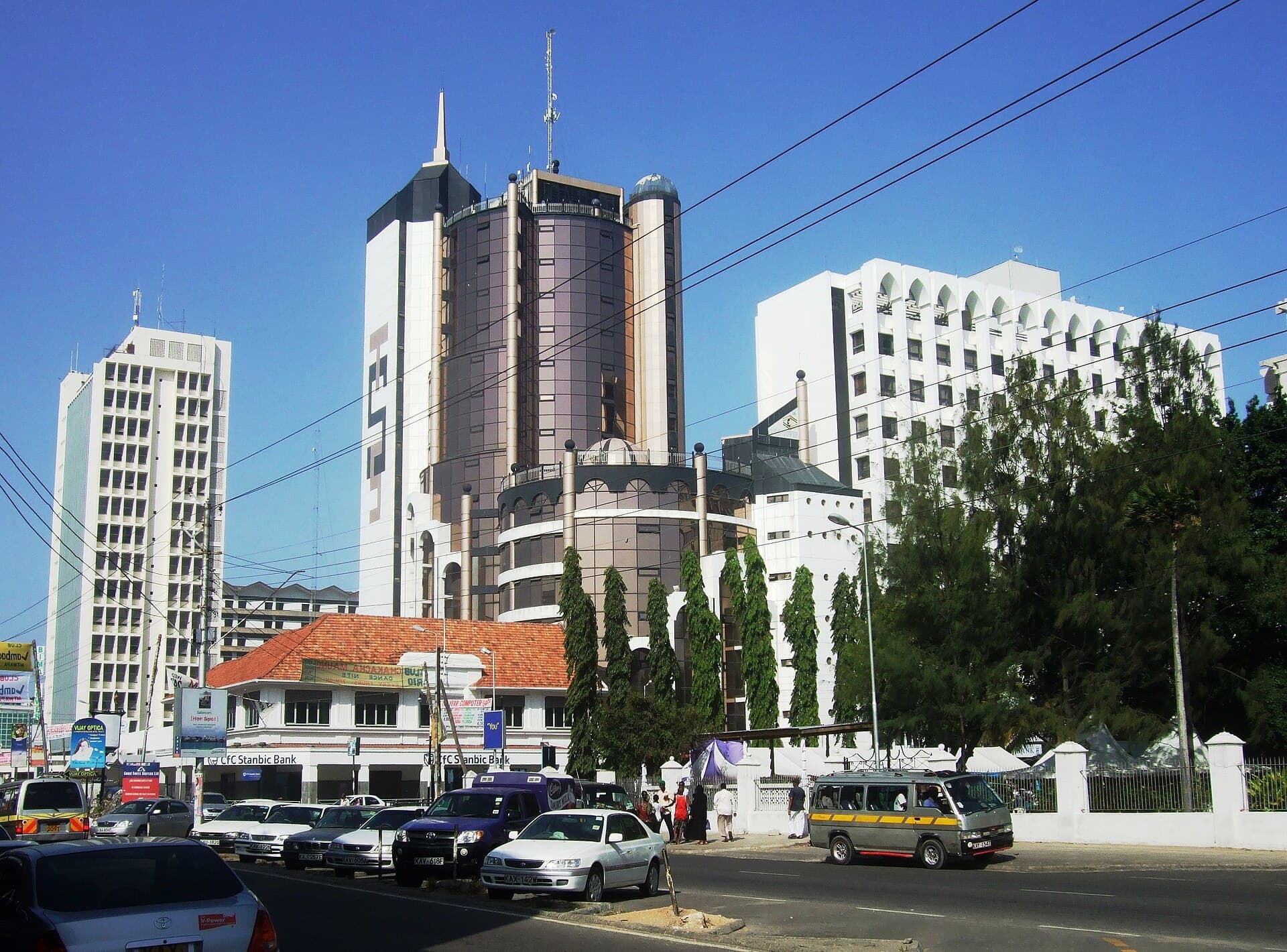 Mombasa skyline